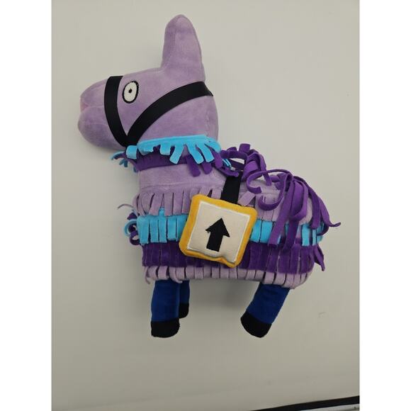 FORTNITE Purple Llama Large 19" Plush Stuffed Animal Pillow Pet Epic Games - Picture 1 of 10